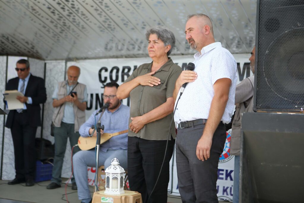 AA 20240703 35043763 35043756 CORUM OLAYLARININ 44 YILINDA HAYATINI KAYBEDENLER ANILDI