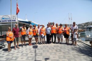 BODRUMDA DALGICLAR DENIZ DIBINDEN 213 KILOGRAM ATIK CIKARDI 2