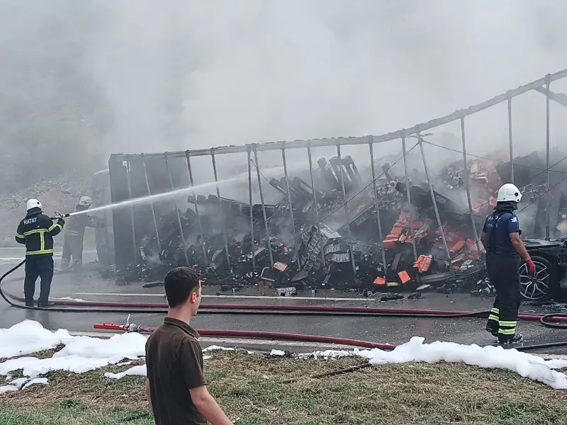 Hatay – İskenderun Otoyolu’nda Cehennemi Yaşadılar!