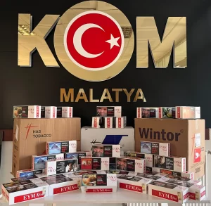 Malatya’da Kaçakçılık Operasyonu: 74 Bin 400 Makaron Ele Geçirildi