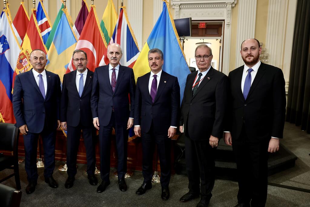 TBMM BASKANI KURTULMUS NATO PARLAMENTO BASKANLARI ZIRVESINDE KONUSTU 2