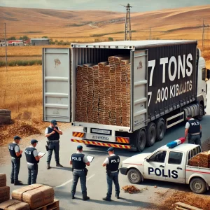 Şanlıurfa Siverek’te Kaçak Tütün Operasyonu: 7 Ton 400 Kilogram Tütün Ele Geçirildi