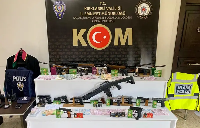 Kırklareli’nde Organize Suç Örgütüne Büyük Darbe: 20 Şüpheli Tutuklandı